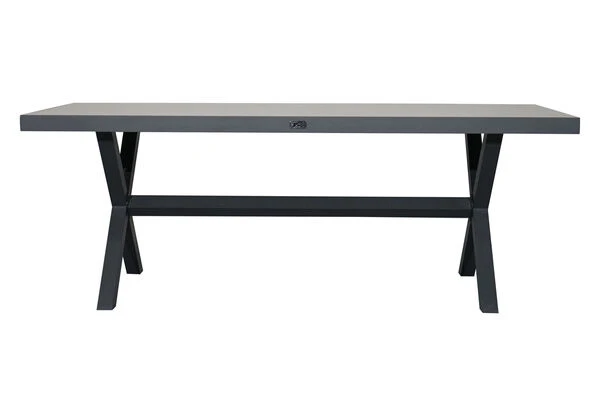 Ploß Esstisch Canberra, Anthrazit, Aluminium/Keramik Glas, 202 X 95 Cm 4 Ploß Esstisch Canberra, Anthrazit, Aluminium/Keramik Glas, 202 X 95 Cm – Bild 4