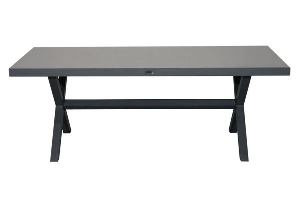 Ploß Esstisch Canberra, Anthrazit, Aluminium/Keramik Glas, 202 X 95 Cm 5 Ploß Esstisch Canberra, Anthrazit, Aluminium/Keramik Glas, 202 X 95 Cm – Bild 5