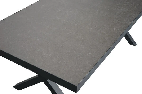 Ploß Esstisch Canberra, Anthrazit, Aluminium/Keramik Glas, 202 X 95 Cm 11 Ploß Esstisch Canberra, Anthrazit, Aluminium/Keramik Glas, 202 X 95 Cm – Bild 11