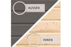 KARIBU Gartenhaus Kastorf 6, Terragrau, Fichtenholz 28mm, 305 X 274 X 222 Cm, Flachdach, Inkl. Oberlicht 12 KARIBU Gartenhaus Kastorf 6, Terragrau, Fichtenholz 28mm, 305 X 274 X 222 Cm, Flachdach, Inkl. Oberlicht -Doppler Verkäufe 30463 2 04.jpg