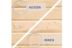 KARIBU Gartenhaus Kastorf 7, Naturbelassen, Fichtenholz 28mm, 396 X 244 X 222 Cm, Flachdach, Inkl. Oberlicht 15 KARIBU Gartenhaus Kastorf 7, Naturbelassen, Fichtenholz 28mm, 396 X 244 X 222 Cm, Flachdach, Inkl. Oberlicht -Doppler Verkäufe 30463 3 06.jpg