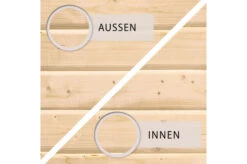 KARIBU Gartenhaus Kastorf6 , Naturbelassen, Fichtenholz 28mm, 612 X 274 X 222 Cm, Flachdach, Anbau 3,2m Mit Rück- Und Seitenwand 12 KARIBU Gartenhaus Kastorf6 , Naturbelassen, Fichtenholz 28mm, 612 X 274 X 222 Cm, Flachdach, Anbau 3,2m Mit Rück- Und Seitenwand -Doppler Verkäufe 30469 1 04.jpg
