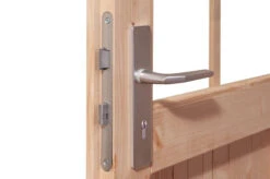 KARIBU Gartenhaus Kastorf 7, Terragrau, Fichtenholz 28mm, 702 X 244 X 222 Cm, Flachdach, Anbau 3,2m Mit Rück- Und Seitenwand -Doppler Verkäufe 30469 4 03.jpg