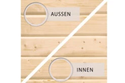 KARIBU Gartenhaus Theres 7, Naturbelassen, Fichtenholz 28mm, 648 X 304 X 250 Cm, Satteldach, Inkl. Dachausbauelement 13 KARIBU Gartenhaus Theres 7, Naturbelassen, Fichtenholz 28mm, 648 X 304 X 250 Cm, Satteldach, Inkl. Dachausbauelement -Doppler Verkäufe 30471 3 04.jpg