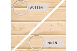 KARIBU Gartenhaus Radeburg 1, Naturbelassen, Fichtenholz 40mm, 346 X 309 X 229,5 Cm, Pultdach, Massivholzdach 16 KARIBU Gartenhaus Radeburg 1, Naturbelassen, Fichtenholz 40mm, 346 X 309 X 229,5 Cm, Pultdach, Massivholzdach -Doppler Verkäufe 30473 1 06.jpg