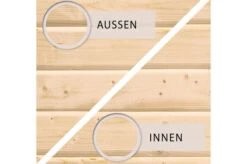 KARIBU Gartenhaus Radeburg 1, Naturbelassen, Fichtenholz 40mm, 664 X 309 X 229,5 Cm, Pultdach, Anbau 3,3m 13 KARIBU Gartenhaus Radeburg 1, Naturbelassen, Fichtenholz 40mm, 664 X 309 X 229,5 Cm, Pultdach, Anbau 3,3m -Doppler Verkäufe 30474 1 04.jpg