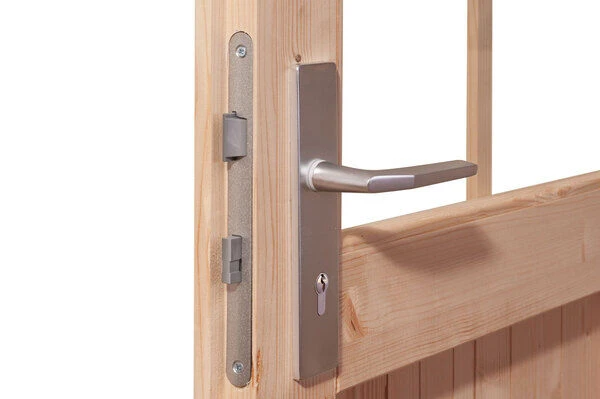 KARIBU Gartenhaus Radeburg 1, Terragrau, Fichtenholz 40mm, 664 X 309 X 229,5 Cm, Pultdach, Anbau 3,3m 3 KARIBU Gartenhaus Radeburg 1, Terragrau, Fichtenholz 40mm, 664 X 309 X 229,5 Cm, Pultdach, Anbau 3,3m - Image 3