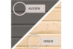 KARIBU Gartenhaus Radeburg 1, Terragrau, Fichtenholz 40mm, 664 X 309 X 229,5 Cm, Pultdach, Anbau 3,3m 13 KARIBU Gartenhaus Radeburg 1, Terragrau, Fichtenholz 40mm, 664 X 309 X 229,5 Cm, Pultdach, Anbau 3,3m -Doppler Verkäufe 30474 2 04.jpg