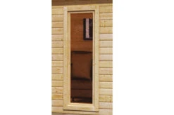 KARIBU Terrassenhaus Radeburg 5, Naturbelassen, Fichtenholz 38mm, 560 X 368 X 254 Cm, Flachdach -Doppler Verkäufe 30482 1 06.jpg