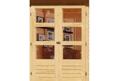 KARIBU Gartenhaus Askola 3,5, Naturbelassen, Fichtenholz 19mm, 528,5 X 246 X 211 Cm, Flachdach, Seitlicher Anbau 2,8m Mit Rückwand 13 KARIBU Gartenhaus Askola 3,5, Naturbelassen, Fichtenholz 19mm, 528,5 X 246 X 211 Cm, Flachdach, Seitlicher Anbau 2,8m Mit Rückwand -Doppler Verkäufe 30540 5 03.jpg