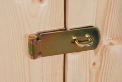 KARIBU Gartenhaus Kerko 5, Naturbelassen, Fichtenholz 19mm, 591,5 X 246 X 210 Cm, Flachdach, Anbau 2,8m Mit Rückwand -Doppler Verkäufe 30547 5 03.jpg