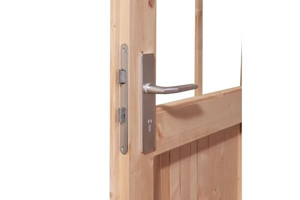 KARIBU Gartenhaus Northeim 5, Naturbelassen, Fichtenholz 40mm, 724 X 369 X 229 Cm, Pultdach, Anbau 3m Mit Rückwand 3 KARIBU Gartenhaus Northeim 5, Naturbelassen, Fichtenholz 40mm, 724 X 369 X 229 Cm, Pultdach, Anbau 3m Mit Rückwand - Image 3