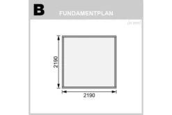 KARIBU Gartenhaus Bastrup 2, Anthrazit, Fichtenholz 28mm, 237 X 237 X 220 Cm, Pultdach, Eco Doppelflügeltür -Doppler Verkäufe 30562 1 07.jpg
