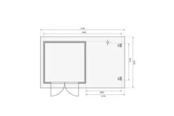 KARIBU Gartenhaus Bastrup5 , Naturbelassen, Fichtenholz 28mm, 514,5 X 297 X 222 Cm, Pultdach, Anbau 2m Mit Rückwand 15 KARIBU Gartenhaus Bastrup5 , Naturbelassen, Fichtenholz 28mm, 514,5 X 297 X 222 Cm, Pultdach, Anbau 2m Mit Rückwand -Doppler Verkäufe 30563 4 06.jpg
