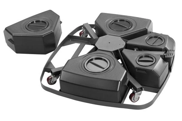 Schneider® SCHNEIDER Schirmständer Für Ampelschirme, Anthrazit, Bis Ca. 110kg Befüllbar, Fahrbar 3 Schneider® SCHNEIDER Schirmständer Für Ampelschirme, Anthrazit, Bis Ca. 110kg Befüllbar, Fahrbar - Image 3