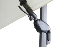 OUTFLEXX Ampelschirm, Creme, Pulverbesch. Aluminium, 300x300 Cm, Inkl. Plattenständer, Twist-Funktion -Doppler Verkäufe 3 16108.jpg