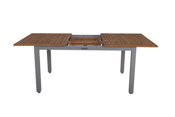 VILLANA Ausziehtisch, FSC-Akazienholz / Aluminium, Silber,150/200 X 90 X 74 Cm 7 VILLANA Ausziehtisch, FSC-Akazienholz / Aluminium, Silber,150/200 X 90 X 74 Cm – Bild 7