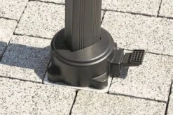 Schneider® SCHNEIDER Universal-Bodenplatte Für Rhodos Eco Serie, Silbergrau, Stahl Verzinkt, 16 X 16 X 40 Cm -Doppler Verkäufe 3 16624.jpg