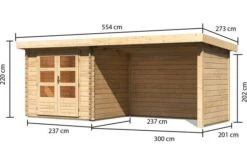 KARIBU Gartenhaus Bastrup 2, Fichtenholz 28 Mm 11 KARIBU Gartenhaus Bastrup 2, Fichtenholz 28 Mm -Doppler Verkäufe 3 18031 5.jpg