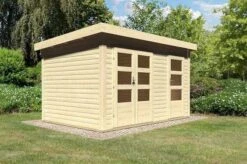 KARIBU Gartenhaus Schönbuch, Fichtenholz 38 Mm, Naturbelassen -Doppler Verkäufe 3 18040 1.jpg