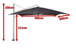 SIENA GARDEN Stratos Ampelschirm, Silber/schwarz Meliert, Alu/Spuncrylic®, 300x400cm, 360° Drehbar, Vertikal Verstellbar -Doppler Verkäufe 3 18808.jpg