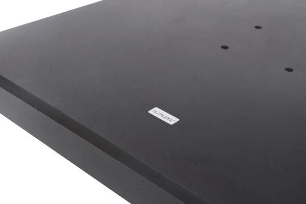 OUTFLEXX Schirmständer, Granit, 80x80x16,5cm, 120kg, Mit Lenkrollen 3 OUTFLEXX Schirmständer, Granit, 80x80x16,5cm, 120kg, Mit Lenkrollen - Image 3