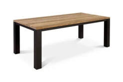 OUTFLEXX Oxford Esstisch, Dark Grey/natur, Alu/recycled FSC®-Teak, 180 X 90 Cm, Rustikal Gebürstet -Doppler Verkäufe 3 20333.jpg