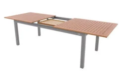 DOPPLER Expert Esstisch, Silber/Holzoptik, Aluminium, 220-280x100 Cm, Ausziehbar -Doppler Verkäufe 3 20900.jpg