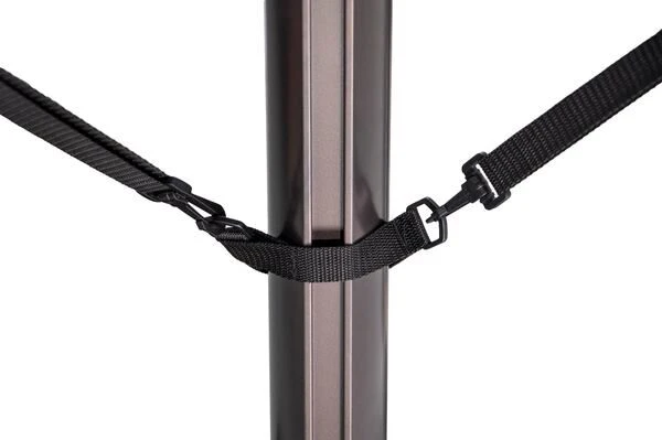 OUTFLEXX Windsicherung Für Ampelschirme, Anthrazit, Polyester, Zum Anklippen 3 OUTFLEXX Windsicherung Für Ampelschirme, Anthrazit, Polyester, Zum Anklippen - Image 3