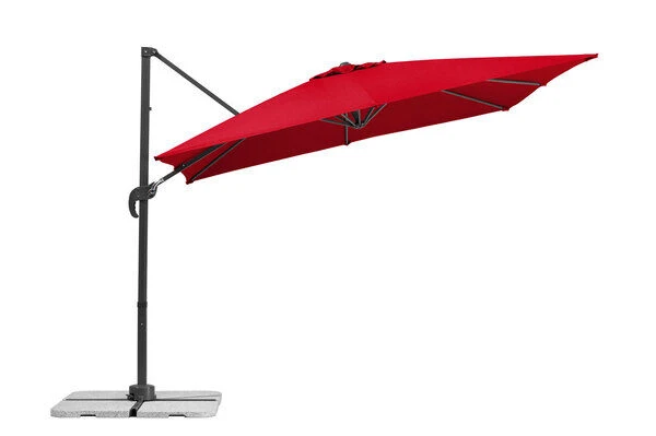 Schneider® SCHNEIDER Rhodos Junior Ampelschirm, Rot, 270x270 Cm, Quadratisch 3 Schneider® SCHNEIDER Rhodos Junior Ampelschirm, Rot, 270x270 Cm, Quadratisch - Image 3