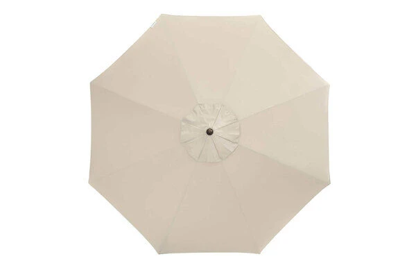 DOPPLER Alu Wood Mittelstockschirm, Natur, Alu/Polyester, 350cm, Mit Kurbel, Holzoptik 3 DOPPLER Alu Wood Mittelstockschirm, Natur, Alu/Polyester, 350cm, Mit Kurbel, Holzoptik - Image 3