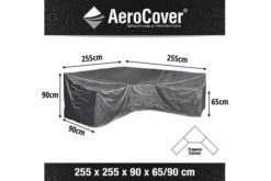 AeroCover Schutzhülle In L-Form Für Lounge Sets, Mit Trapez-Ecke, 255 X 255 X 90 X 65/90 Cm -Doppler Verkäufe 4 13012.jpg