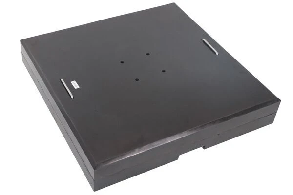 OUTFLEXX Schirmständer, Granit, 70x70x22cm, 150kg, Mit Lenkrollen Und Standfüßen 7 OUTFLEXX Schirmständer, Granit, 70x70x22cm, 150kg, Mit Lenkrollen Und Standfüßen – Bild 7