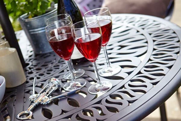 HARTMAN Amalfi Tisch, Bronze, Alu-Guss, Ø120cm 4 HARTMAN Amalfi Tisch, Bronze, Alu-Guss, Ø120cm – Bild 4