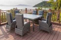 OUTFLEXX Dining Tisch, Grau, Polyrattan, 180 X 120 Cm, Tischplatte Spraystone, 8mm 11 OUTFLEXX Dining Tisch, Grau, Polyrattan, 180 X 120 Cm, Tischplatte Spraystone, 8mm -Doppler Verkäufe 4 20658.jpg