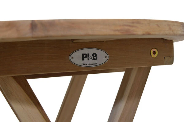 Beistelltisch Tennessee Aus ECO-Teakholz Von Ploß, Klappbar, Ø 50x50 Cm 5 Beistelltisch Tennessee Aus ECO-Teakholz Von Ploß, Klappbar, Ø 50x50 Cm - Image 5