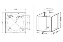 Schneider® SCHNEIDER Universal-Bodenanker Für Sonnenschirme, Silber, Stahl Verzinkt, 28 X 28 X 45 Cm -Doppler Verkäufe 5 13775.jpg