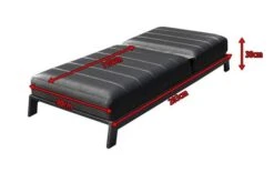 OUTFLEXX Bite Loungeliege, Sooty, Alu/Sunbrella, 203 X 90 X 38 Cm, 4-fach Verstellbar -Doppler Verkäufe 5 16081.jpg