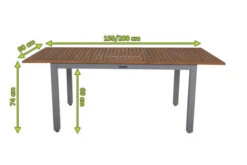 VILLANA Ausziehtisch, FSC-Akazienholz / Aluminium, Silber,150/200 X 90 X 74 Cm 14 VILLANA Ausziehtisch, FSC-Akazienholz / Aluminium, Silber,150/200 X 90 X 74 Cm -Doppler Verkäufe 5 16456.jpg