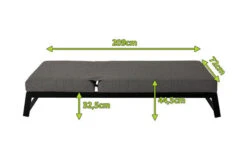 OUTFLEXX Allure Sonnenliege, Sooty, Alu/Sunbrella, 211 X 74 X 44,5 Cm, Verstellbare Kopfstütze -Doppler Verkäufe 5 20736.jpg