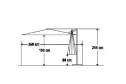 Schneider® SCHNEIDER Rhodos Junior Ampelschirm, Natur, Rund, Ø 300 Cm -Doppler Verkäufe 5 20855.jpg