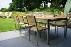 Ploß Brooklyn Tisch, Edelstahl/Teakholz, Gebürstet, 220x100cm 12 Ploß Brooklyn Tisch, Edelstahl/Teakholz, Gebürstet, 220x100cm -Doppler Verkäufe 6 17617.jpg