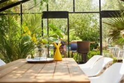 HARTMAN Yasmani Esstisch, Carbon Black/vintage Brown, Alu/Teak, 240x100cm -Doppler Verkäufe 6 18688.jpg