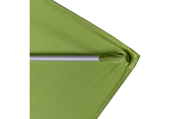 DOPPLER Active Auto Tilt Mittelstockschirm, Fresh Green, Alu/Polyester, 210x140 Cm, Höhenverstellbar, Mit Kurbel 6 DOPPLER Active Auto Tilt Mittelstockschirm, Fresh Green, Alu/Polyester, 210x140 Cm, Höhenverstellbar, Mit Kurbel – Bild 6
