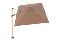 DOPPLER Alu Wood Pendelschirm, Greige, Alu/Polyester, 300x220 Cm, Mit Kurbel, Holzoptik -Doppler Verkäufe 6 22338.jpg