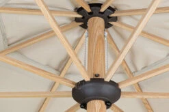 DOPPLER Alu Wood Mittelstockschirm, Natur, Alu/Polyester, 350cm, Mit Kurbel, Holzoptik 12 DOPPLER Alu Wood Mittelstockschirm, Natur, Alu/Polyester, 350cm, Mit Kurbel, Holzoptik -Doppler Verkäufe 6 22339.jpg