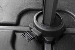 OUTFLEXX Ampelschirm, Anthrazit, Pulverbesch. Aluminium, 300x300 Cm, Inkl. Plattenständer, Twist-Funktion -Doppler Verkäufe 7 16109.jpg