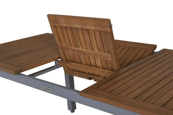 VILLANA Ausziehtisch, FSC-Akazienholz / Aluminium, Silber,150/200 X 90 X 74 Cm 10 VILLANA Ausziehtisch, FSC-Akazienholz / Aluminium, Silber,150/200 X 90 X 74 Cm – Bild 10