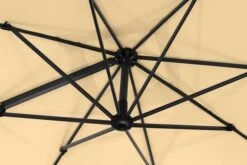 Schneider® SCHNEIDER Rhodos Eco Twist Ampelschirm, Natur, Quadratisch, 270 X 270 Cm -Doppler Verkäufe 7 16617.jpg