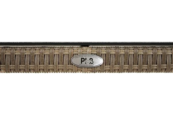 Ploß Rabida Dining Tisch, Champagner-meliert, Polyrattan, 170 X 90 Cm, Glasplatte In Steinoptik 7 Ploß Rabida Dining Tisch, Champagner-meliert, Polyrattan, 170 X 90 Cm, Glasplatte In Steinoptik - Image 7